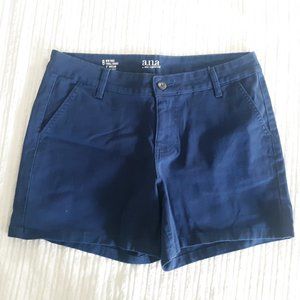 a.n.a. navy blue shorts